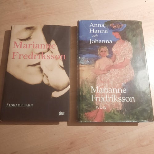 2 böcker av Marianne Fredriksson