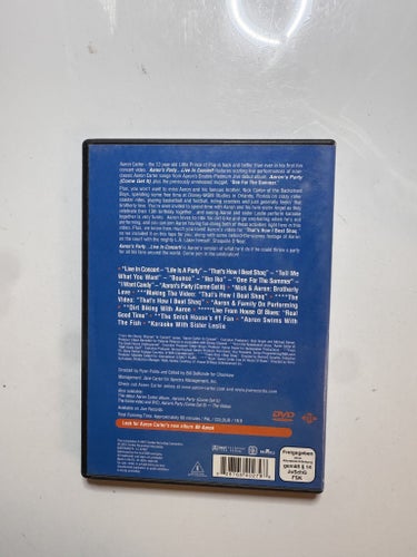 Aaron Carter - Aaron's Party... Live in Concert! (DVD)