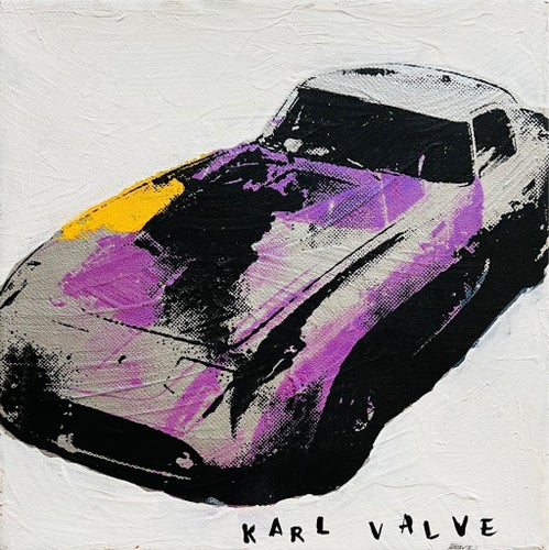 Karl Valve originalmålning från 2009 - signerat original