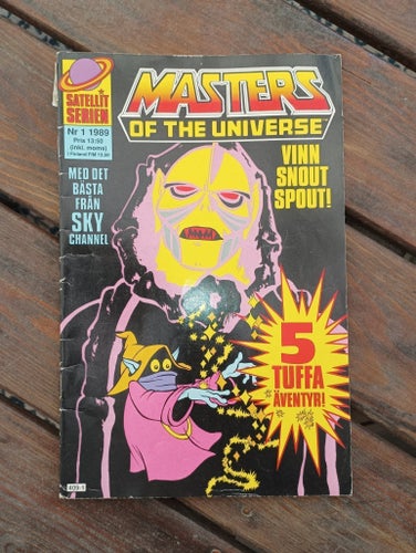 Masters of the Universe, Satellit serien Nr 1 1989