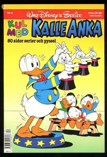Walt Disney's Serier Nr 4 1990. Kul med Kalle Anka.