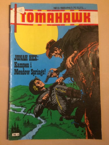 Tomahawk nr 6 från 1983 (Jonah Hex)