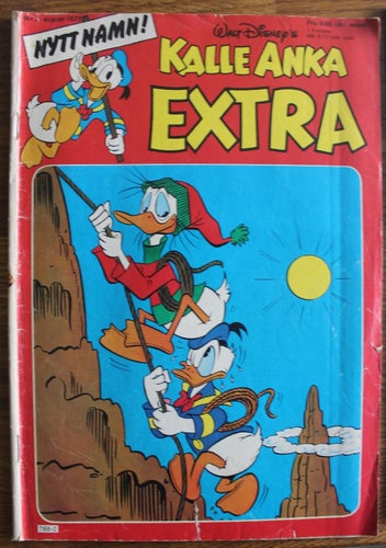 DISNEY Kalle Anka EXTRA 1977 NR 2