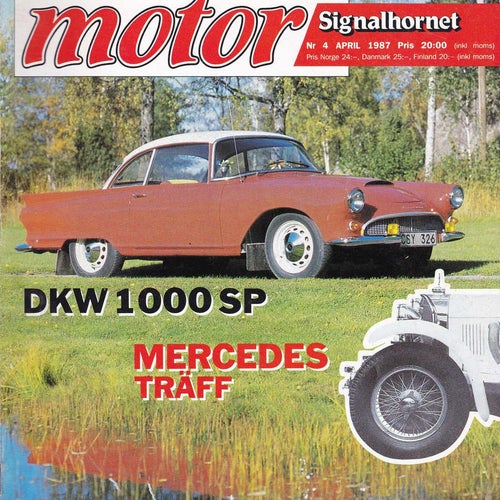 Classic 1987-4 Landrover..DKW AU 1000 SP Coupé..BSA
