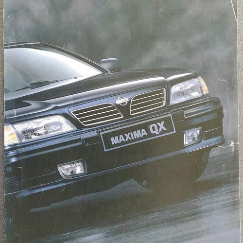 Nissan Maxima V6 1995 - faktabroschyr
