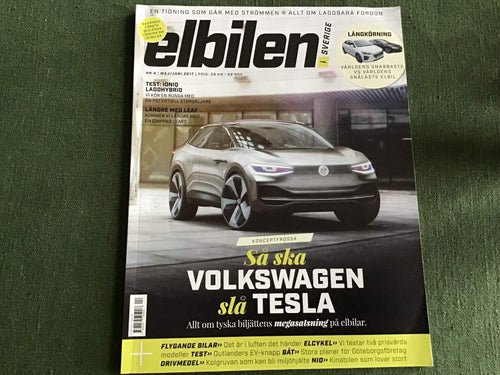 ELBILEN NR 4 2017 SKA VW Slå TESLA,OUTLANDER EV,IONIQ LADDHYBRID,ELCYKEL,ELBIL