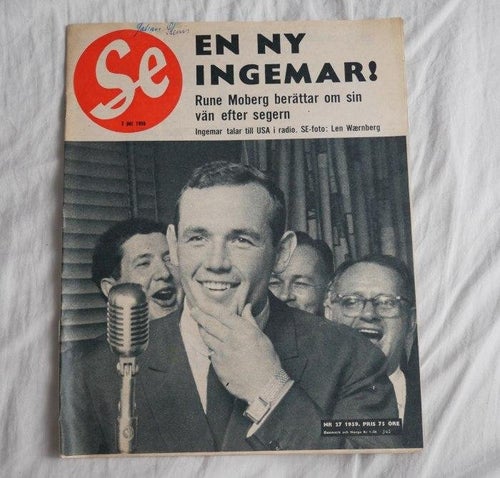 SE nr 27, 1959 , Ingemar Johansson