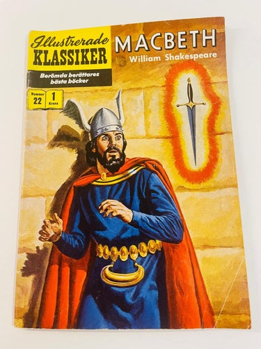 Illustrerade Klassiker Nr 22 , Första utgåva !