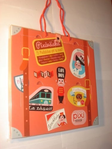 Pixi väska NY ORIGINALINPLASTAD innehåller 15st böcker