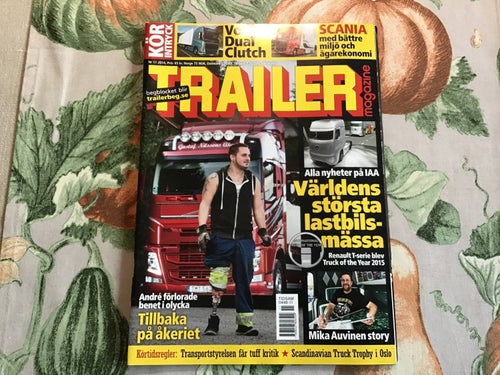 TRAILER NR 11 2014 NÄSLUND ÖSTERSUND KÖR LAX FRÖYA,ANDRE SOLLEFTEÅ,KVARFORTHS
