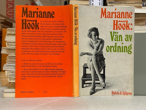 Vän av ordning av Marianne Höök. Bok. Fine plus
