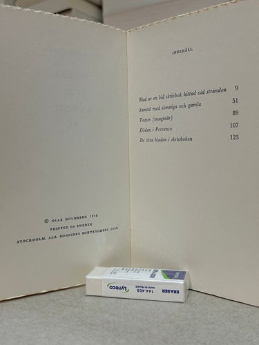 Tankar vid en kopp te av Olle Holmberg, Bok, Very Good plus