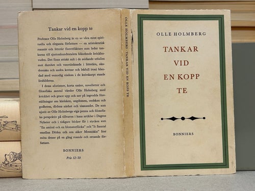 Tankar vid en kopp te av Olle Holmberg, Bok, Very Good plus