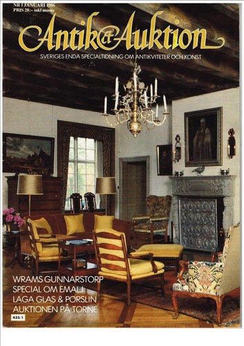 ANTIK & AUKTION 1986 Nr 1-12 - komplett årgång 11 tidningqr