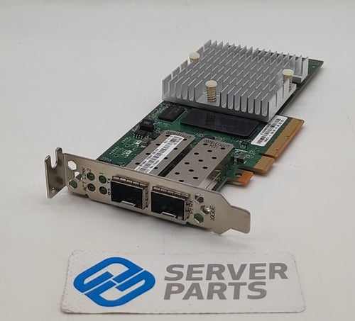 IBM QLE3262 NIC Dualport 10GbE SFP+ LP 90Y4605 utan SFPer