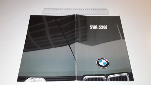 BMW 518i 528i 53 nr sidor tryckt 1982? text svenska