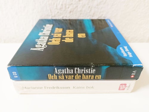 2st Ljudböcker Kvinnliga Författare 12CD Christie Fredriksson Kains Bok mfl