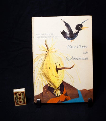 Hasse Glader och fågelskrämman. - Retro/Illustration/70-tal.