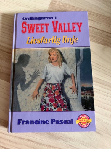 Tvillingarna i Sweet Valley Livsfarlig linje av Francine Pascal