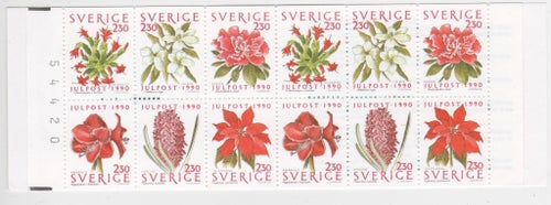 SVERIGE - H 411 - INRIKES JULPOST MED KANT NR**
