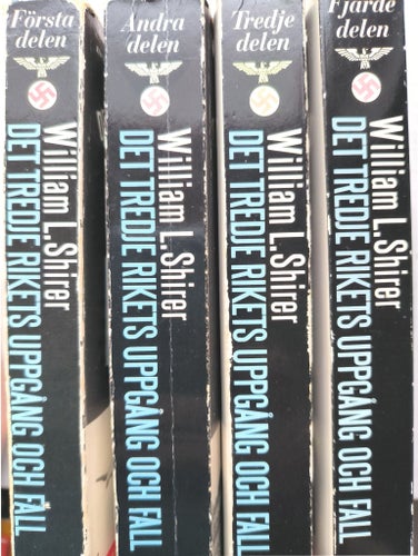 Det Tredje Rikets Uppgång Och Fall av William L. Shirer, 1976