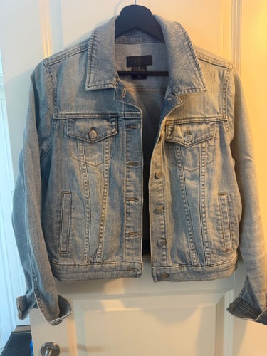 DKNY blå jeansjacka, storlek S