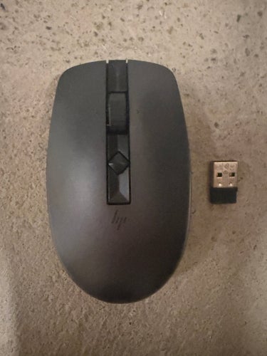 HP trådlös mus med USB-mottagare