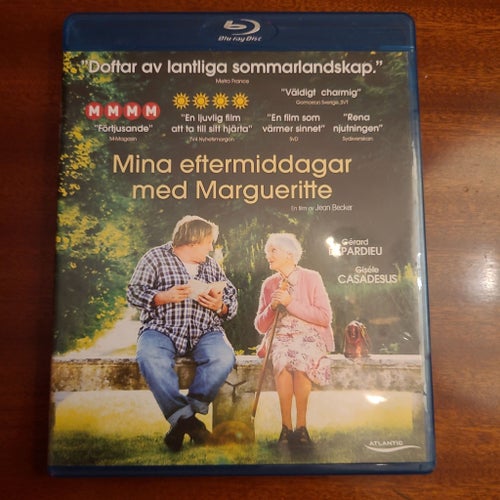 Mina eftermiddagar med Marguerite - Gerard Depardieu -Blu-ray