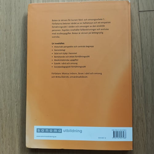 Vård- och omsorgsarbete 1 – Monica Imborn & Britta Åsbrink Komvux USK
