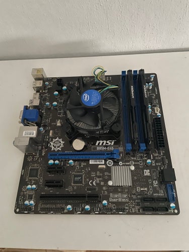 MSI B85M-E45 , i5 4460 , 8gb RAM