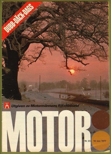 Motor 1977 nr 23. Provkörning: Chrysler Sunbeam m.m.