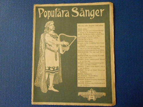 Nothäfte Populära sånger edition Gehrman 566 Soldatgossen