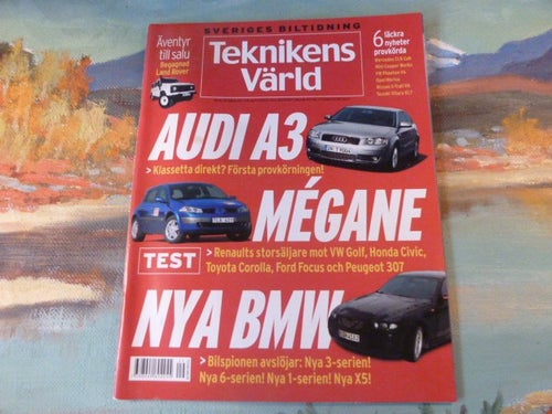 TEKNIKENS VÄRLD, 24/4 2003, NR 9, TIDNING, ALLT OM BILEN