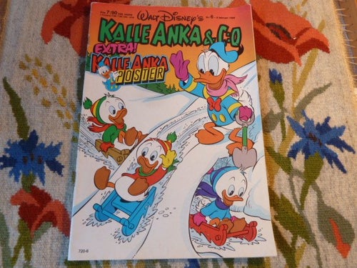 KALLE ANKA & C:O NR06, 1988,