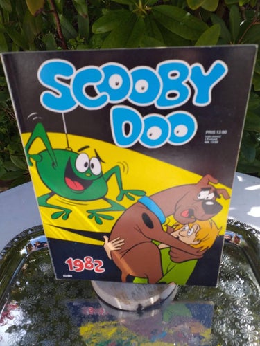 Scooby Doo tidning 1982 Tryckt i Finland 1981 Vintage Fint skick