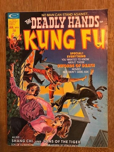 Deadly Hands of Kung Fu (1974 Magazine) #8 F