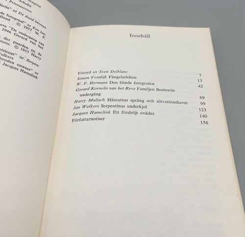Moderna holländska berättare av Sven Delblanc mfl (Jan Wolkers, Harry Mulisch)