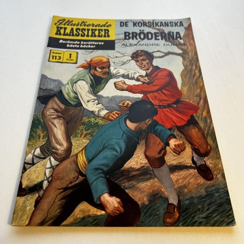 Illustrerade Klassiker nr 113, 1a upplaga, toppex! VF