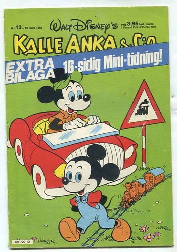 Kalle Anka 1980 nr 13 Farbror Joakim Den gamla damen