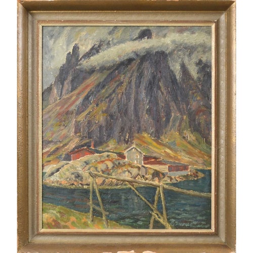 Arne Asplund (1910-1992) – ”Svolværfjället”!