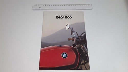 BMW broschyr 14 sidor tryckt ? text engelska