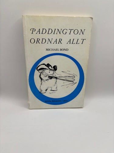 Michael Bond Paddington ordnar allt Berghs Mellanpocket 1961