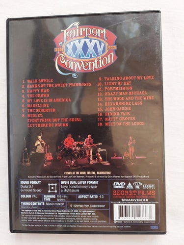 Fairport Convention 35th Anniversary Concert DVD
