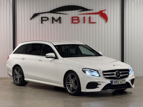 Mercedes-Benz E 200 T d Fleet 9G-Tronic AMG Line En-Brukare Värmare Drag Navi