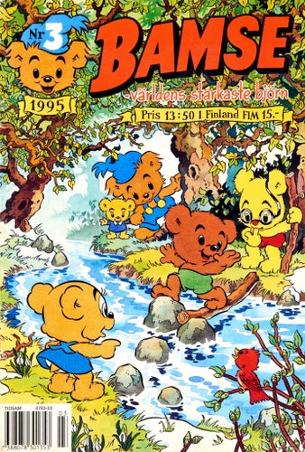 Bamse – världens starkaste björn Serietidning 1995 nr 3 (Oläst arkivex)