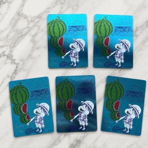 Monkey D. Luffy Natsucomi 2026 ONE PIECE 5 Pieces Metallic Card Meta-Kira Promo