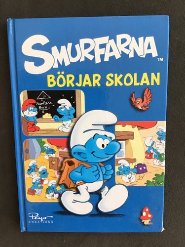 Smurfarna Börjar Skolan, Peyo, 2011, bok