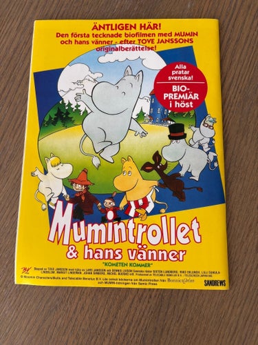 Mumin serietidning nr 10 1995