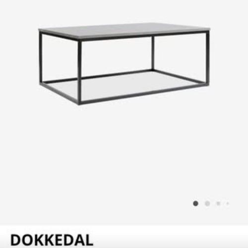 Vardagsrumsbord & Tv-bänk