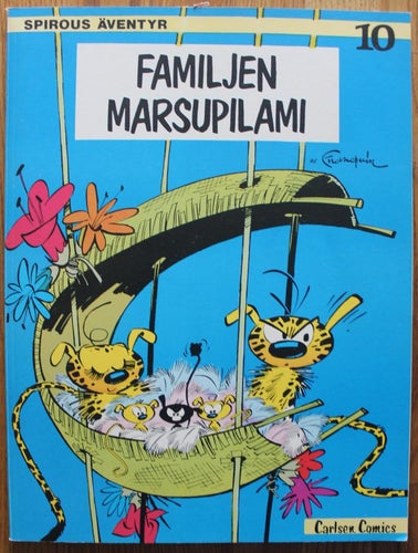 SPIROUS ÄVENTYR 10 Familjen Marsupilami 1984 3:e uppl